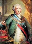 Vicente Lopez y Portana Portrait of Charles IV of Spain France oil painting artist